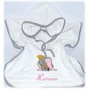 Poncho de bain personnalisé ÉLÉPHANTS Poncho de bain personnalisé ÉLÉPHANTS