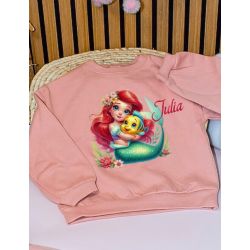 Sweat personnalisé Enfant - PETITE SIRÉNE