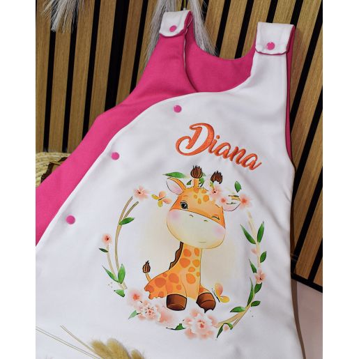 Gigoteuse personnalisée GIRAFE SAVANE