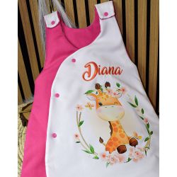 Gigoteuse personnalisée GIRAFE SAVANE