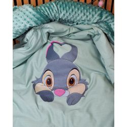 Couverture Bébé Personnalisée PANPAN - Cadeau Unique et Doux pour Bébé