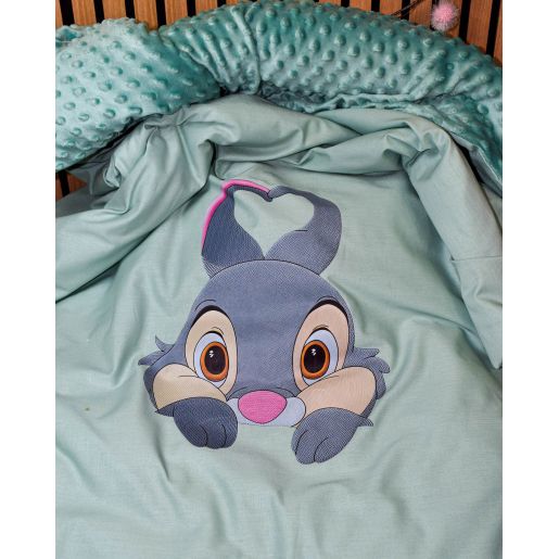 Couverture Bébé Personnalisée PANPAN - Cadeau Unique et Doux pour Bébé