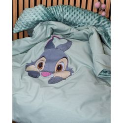 Couverture Bébé Personnalisée PANPAN - Cadeau Unique et Doux pour Bébé