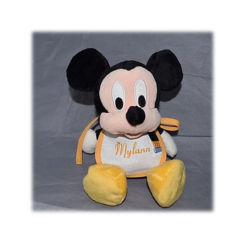 Doudou & Pyjama bébé Disney Mickey Mouse personnalisé et son