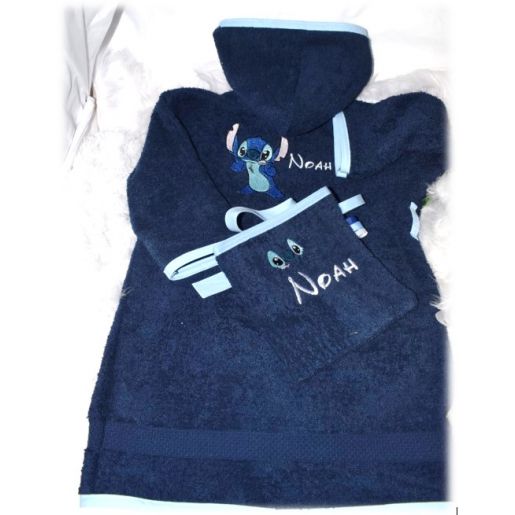 Acheter Robe de Chambre Stitch Original | Peignoir Stitch de Bain pas cher  : Enfant (Garçon & Fille)