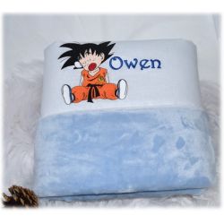 Couverture bébé personnalisée DRAGON BALL Z