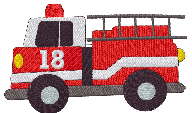 Camion pompier echelle